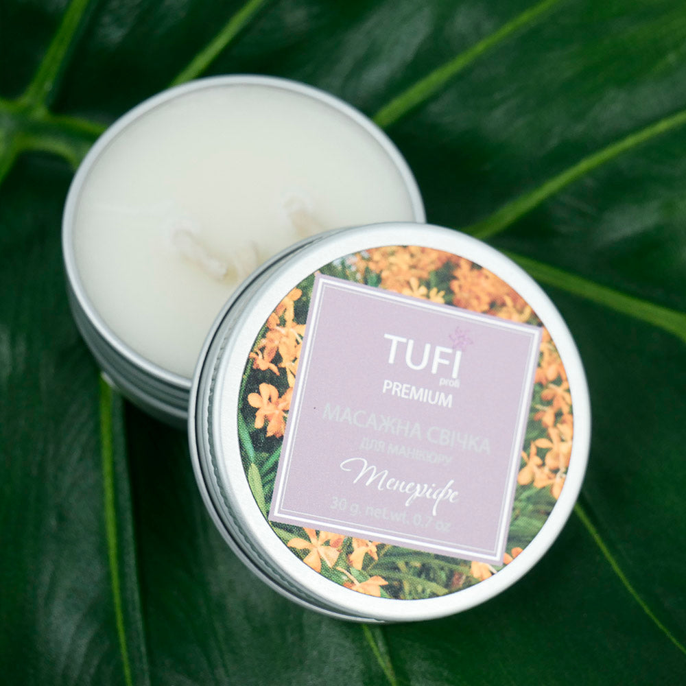 TUFI profi PREMIUM Massagekerze Teneriffa 30 g