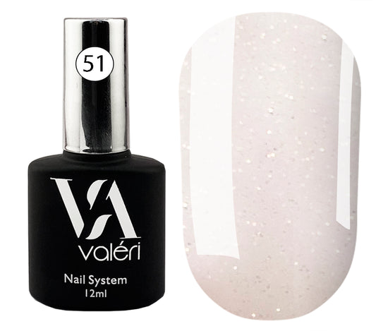 Rubber FRENCH Base VALERI 51 Opal, 12ml