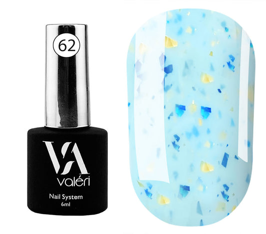 Rubber FRENCH Base VALERI 62 Potal, 6ml