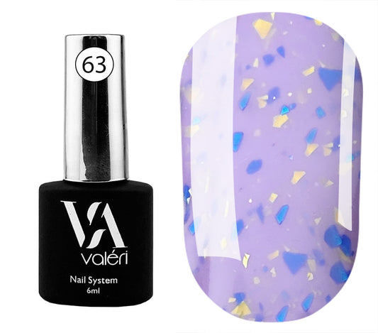 Rubber FRENCH Base VALERI 63 Potal, 6ml