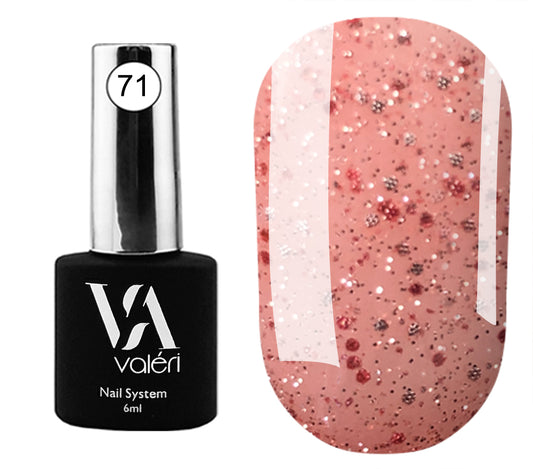 Каучуковая ФРАНЦУЗСКАЯ база VALERI 71 Flash, 6 мл