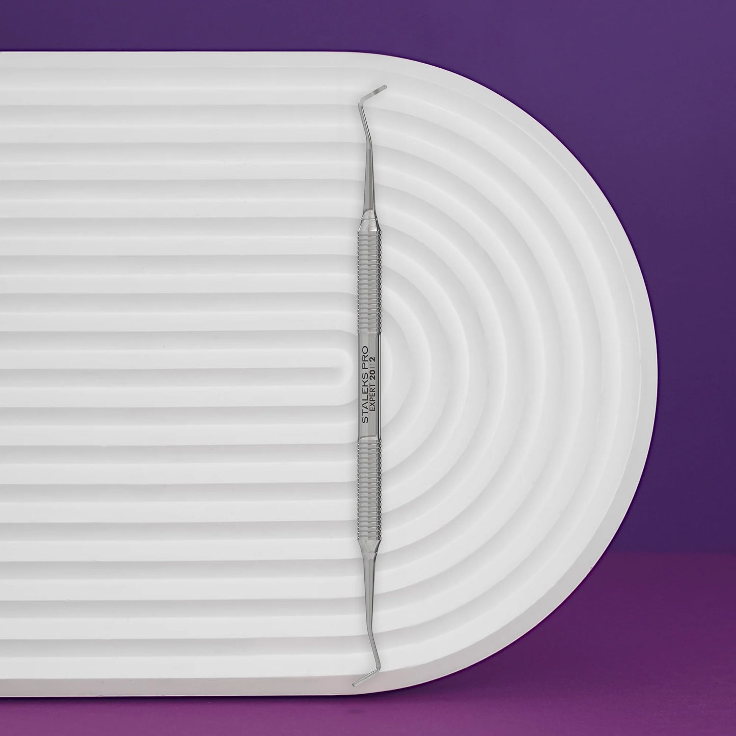 Cuticle pusher for pedicure STALEKS EXPERT 20 TYPE 2