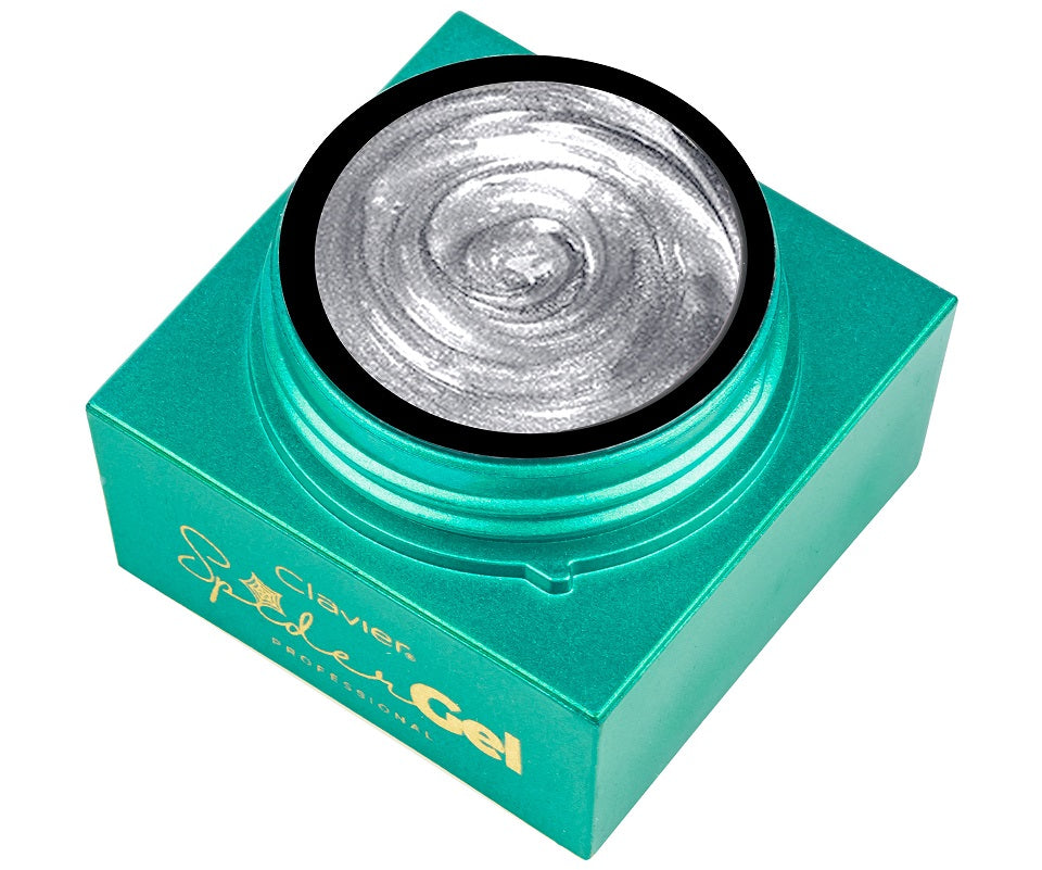 Гель-паутинка CLAVIER, серебряный