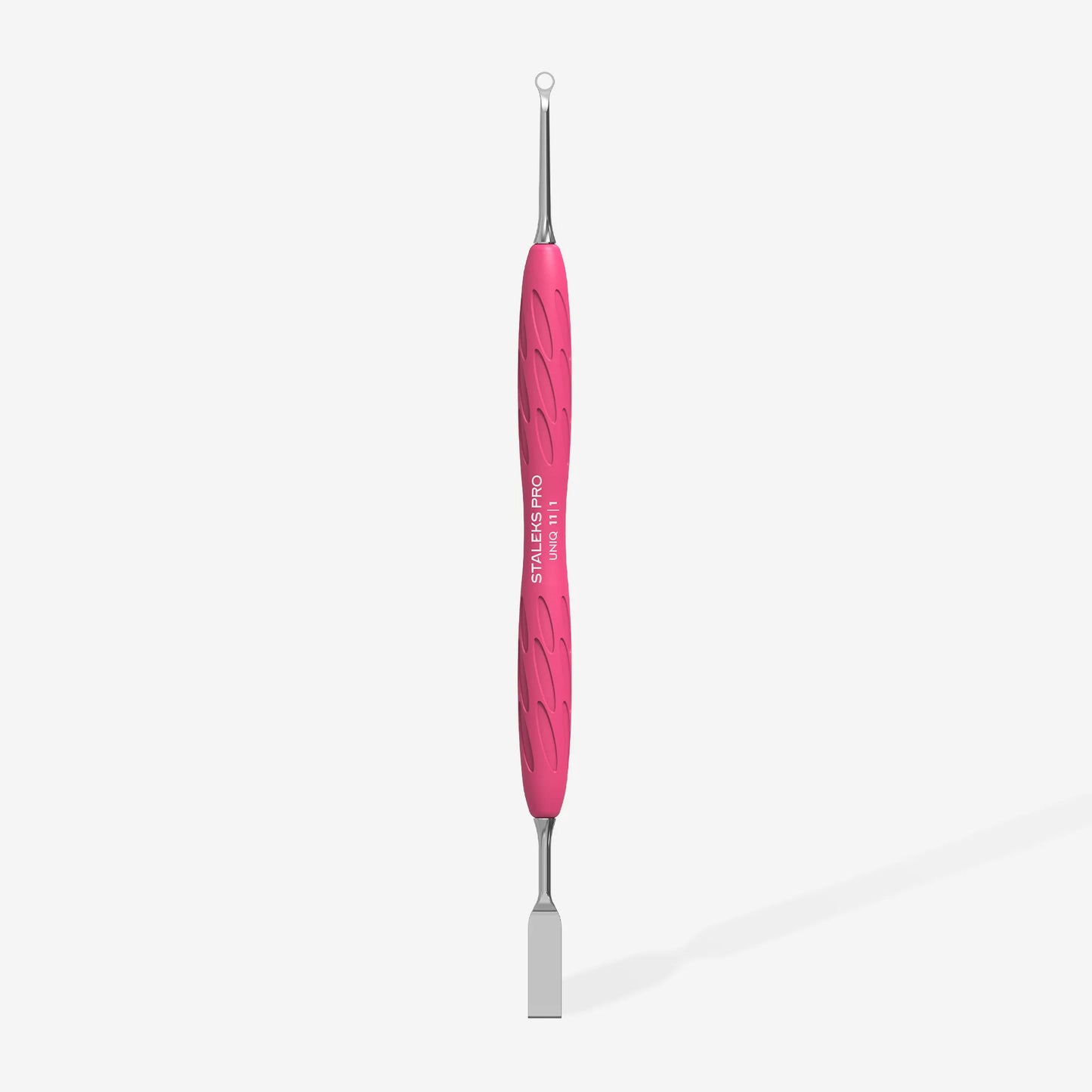 Pusher für Nagelhaut STALEKS UNIQ 11 TYP 1 (flacher gerader Schieber + Ring)