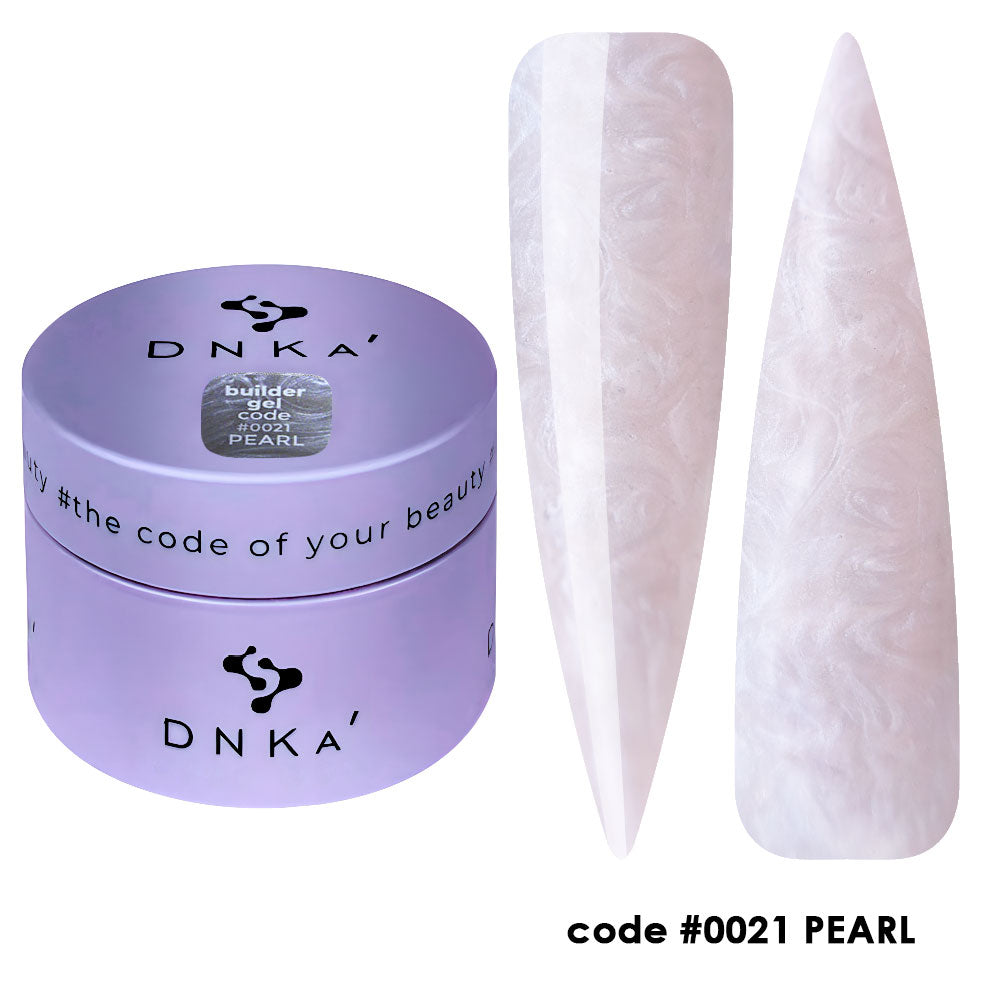 BUILDER GEL "DNKa", 30 ml #0021 Pearl
