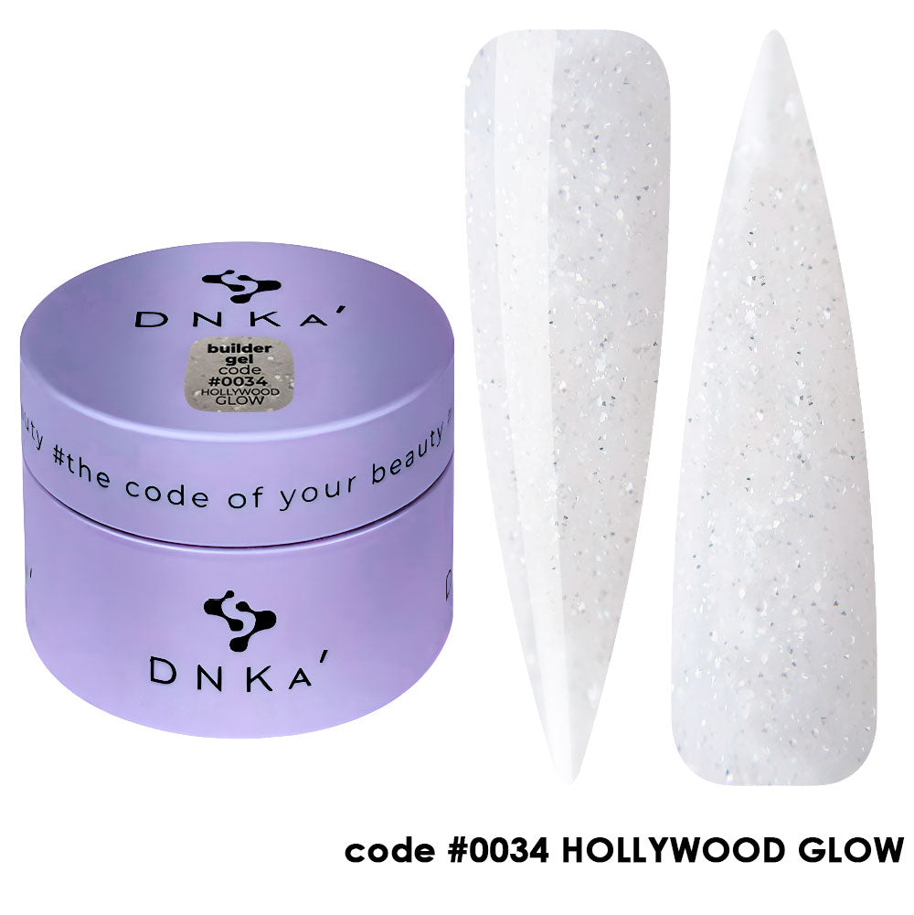 BUILDER GEL "DNKa", 30 ml #0034
HOLLYWOOD GLOW
