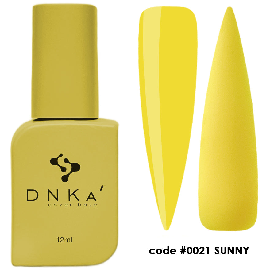 RUBBER BASE FRENCH "DNKa" (cover),
12 ml #0021 Sunny