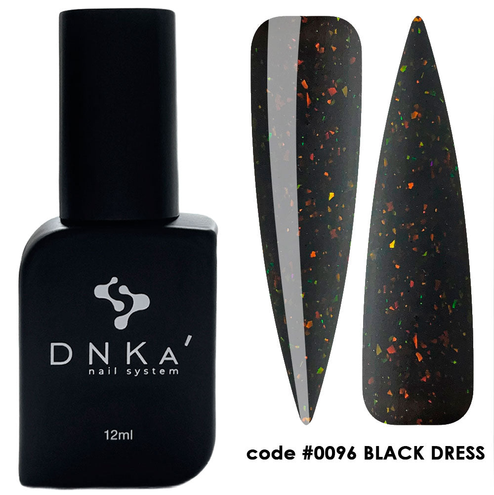 RUBBER BASE FRENCH "DNKa" (cover),
12 ml #0096 Black Dress
