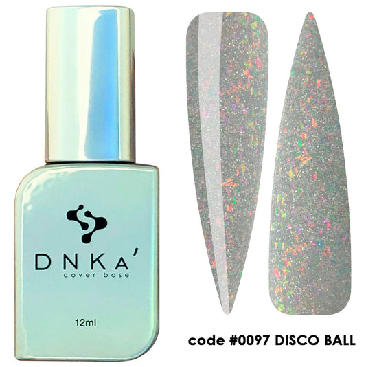 RUBBER BASE FRENCH "DNKa" (cover),
12 ml #0097 Disco Ball