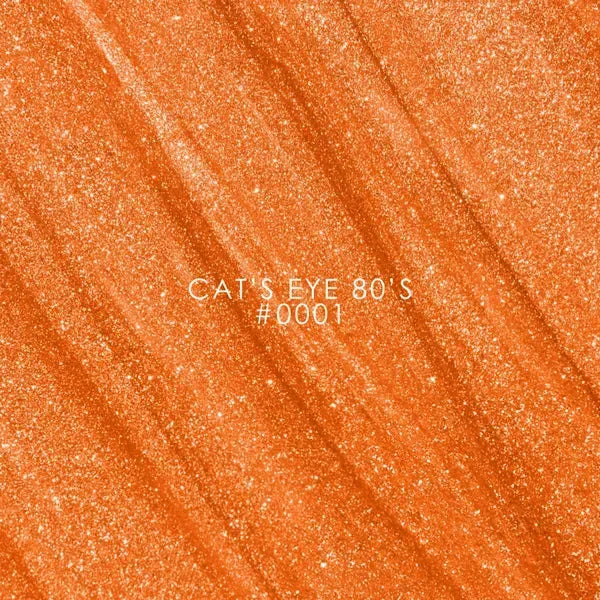 COLOR GEL POLISH "DNKa" Cat's Eye 80's #0001, 12 ml