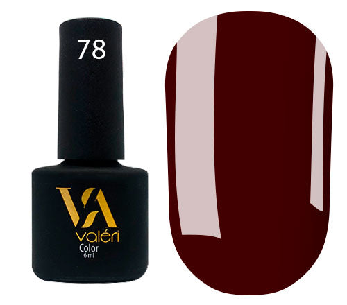 Gel polish VALERI 078, 6ml