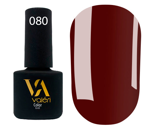 Gel polish VALERI 080, 6ml