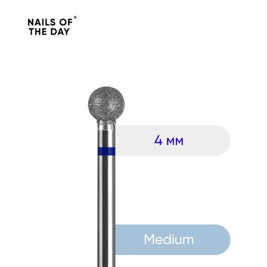 NAILSOFTHEDAY Ball blue 4 mm