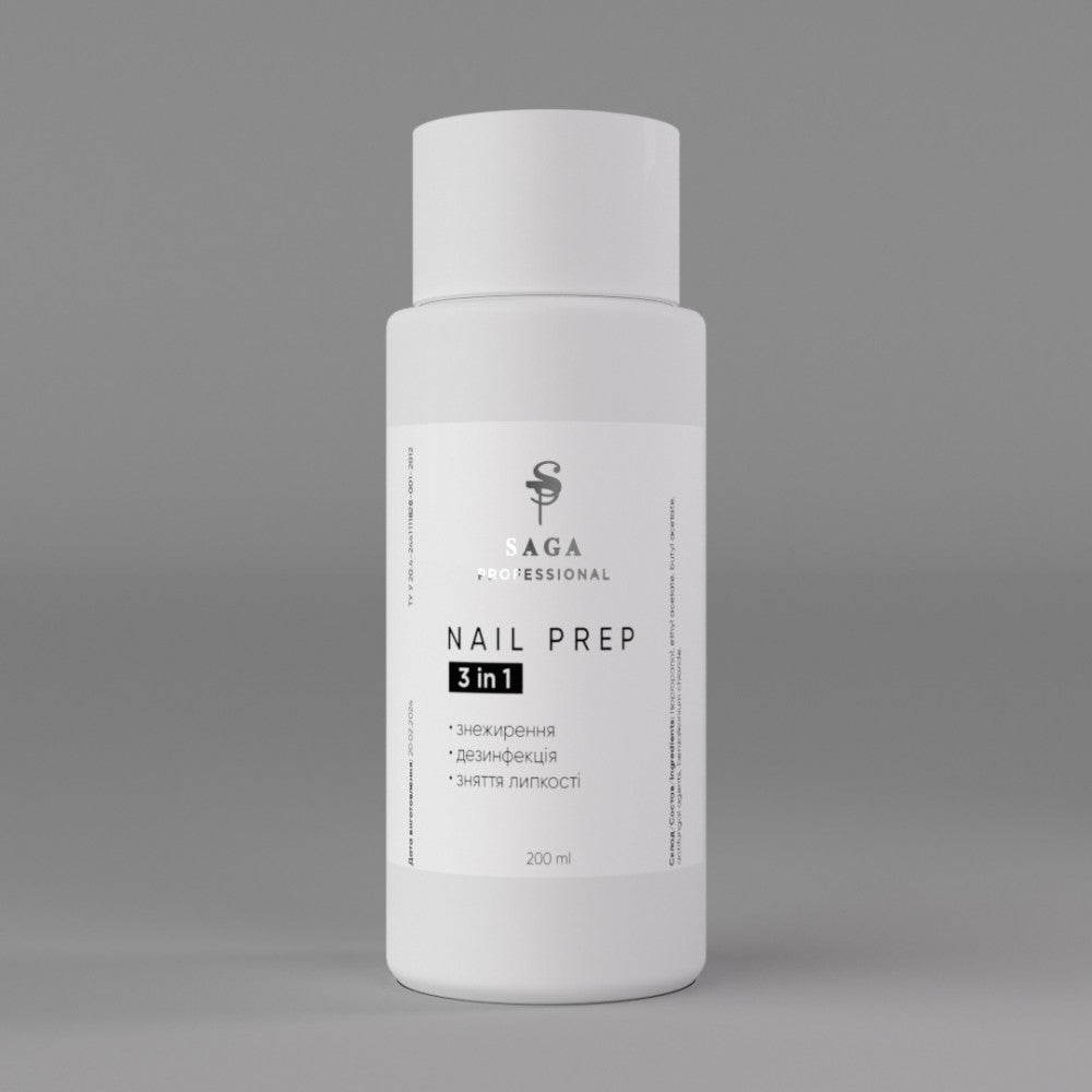 SAGA Professional Nail Prep 3in1, 200ml