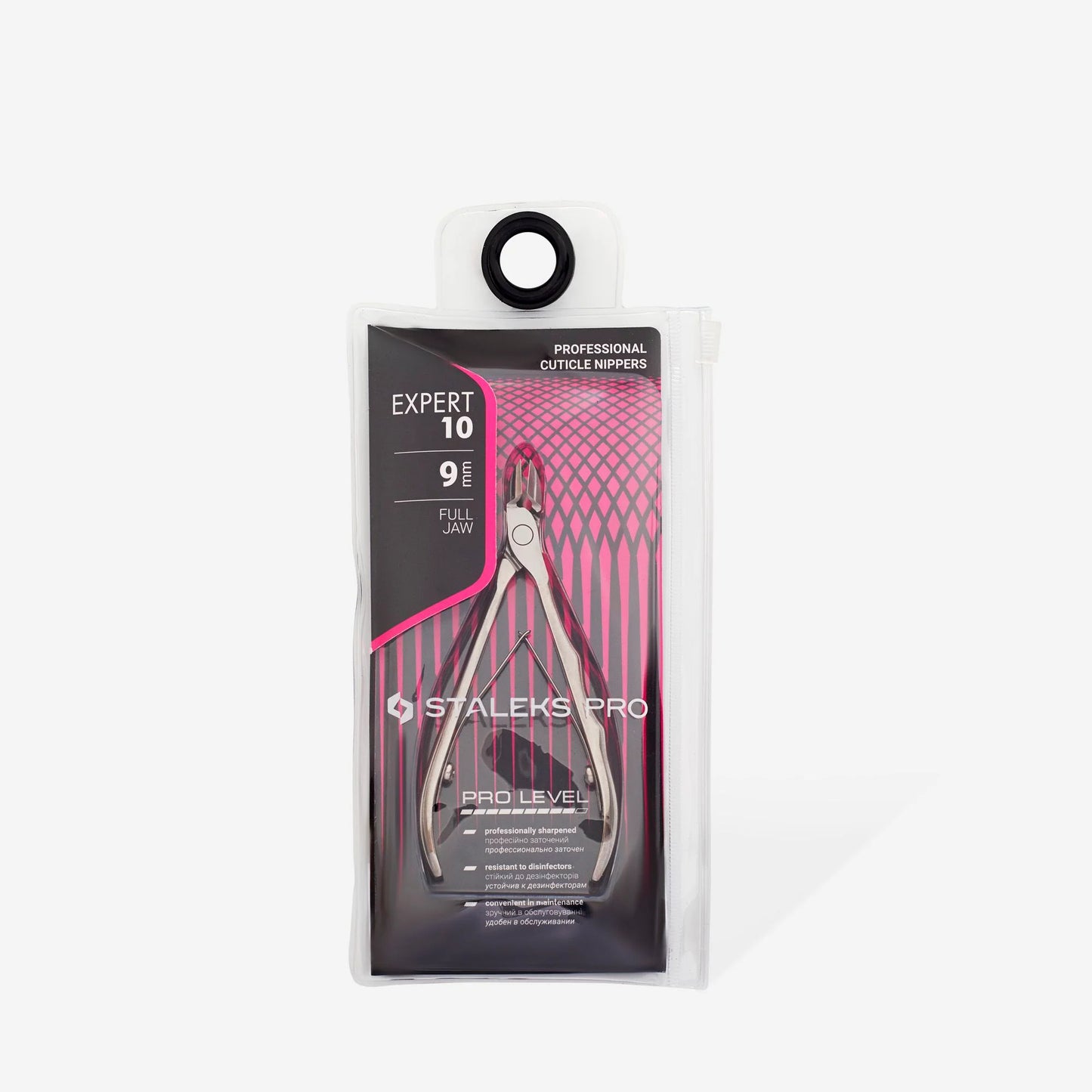 Professional cuticle nippers STALEKS EXPERT 10 9mm