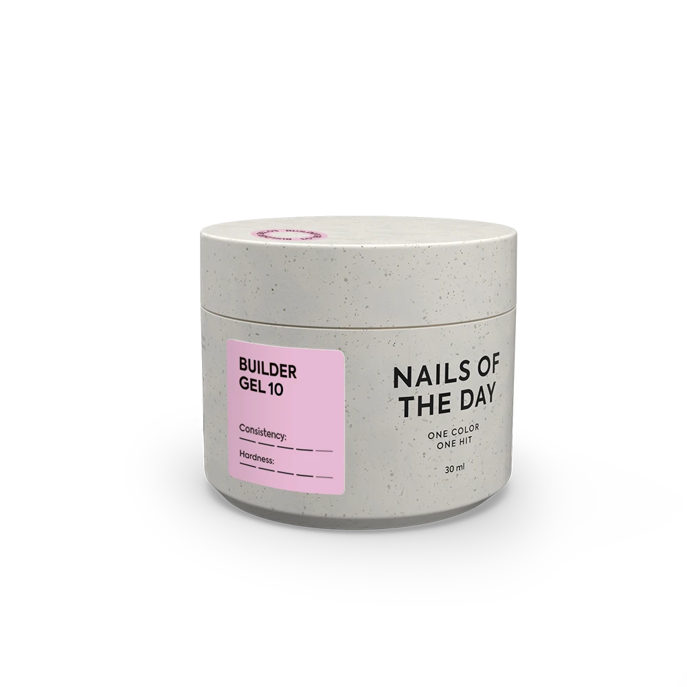 NAILSOFTHEDAY Builder Gel 10, 30 ml