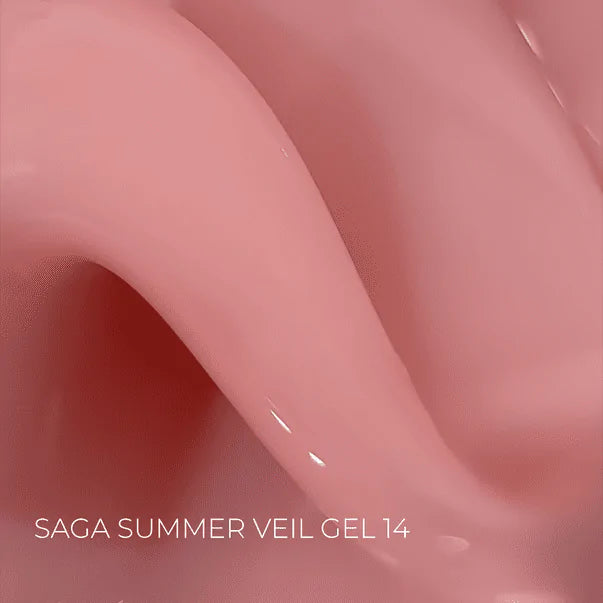 SAGA builder gel Veil Summer 14, 15g