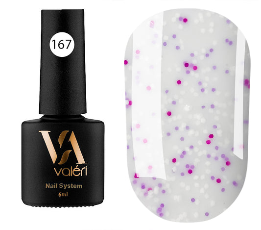 Gel polish VALERI 167, 6ml