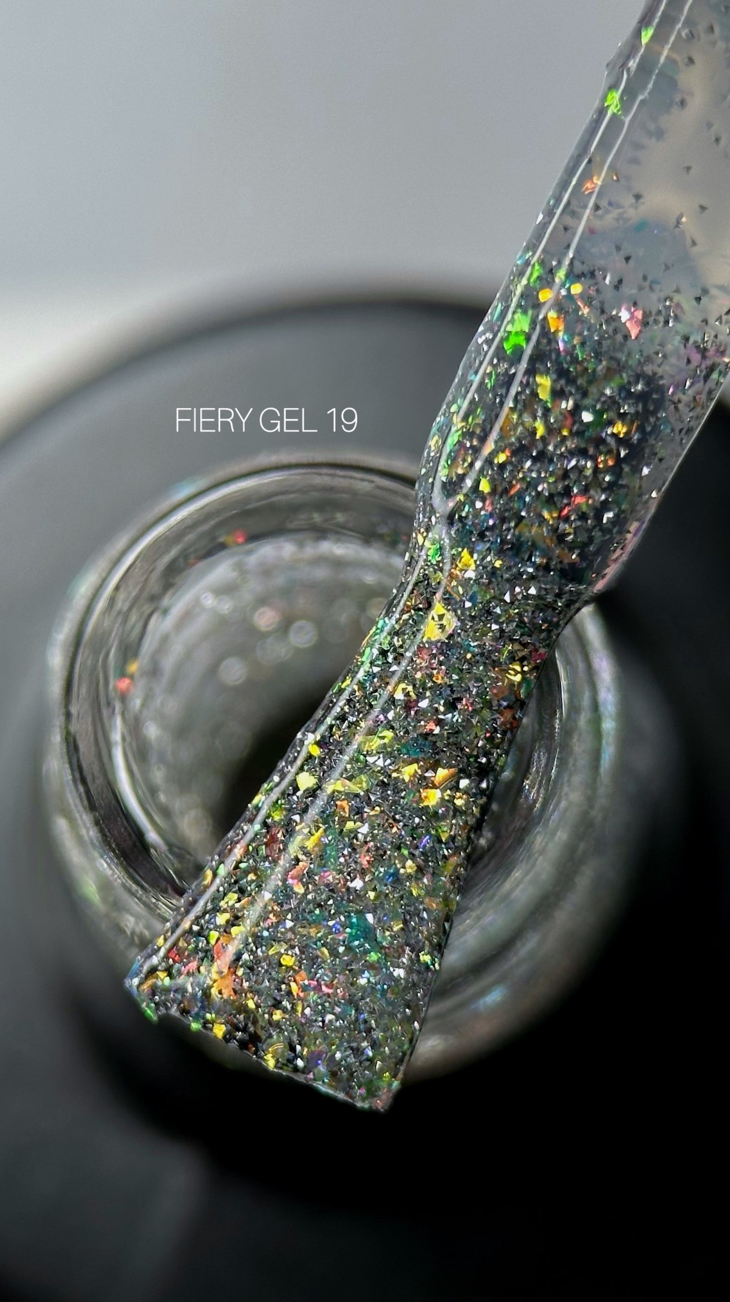 Gel Polish SAGA Professional FIERY Gel 19, 9ml