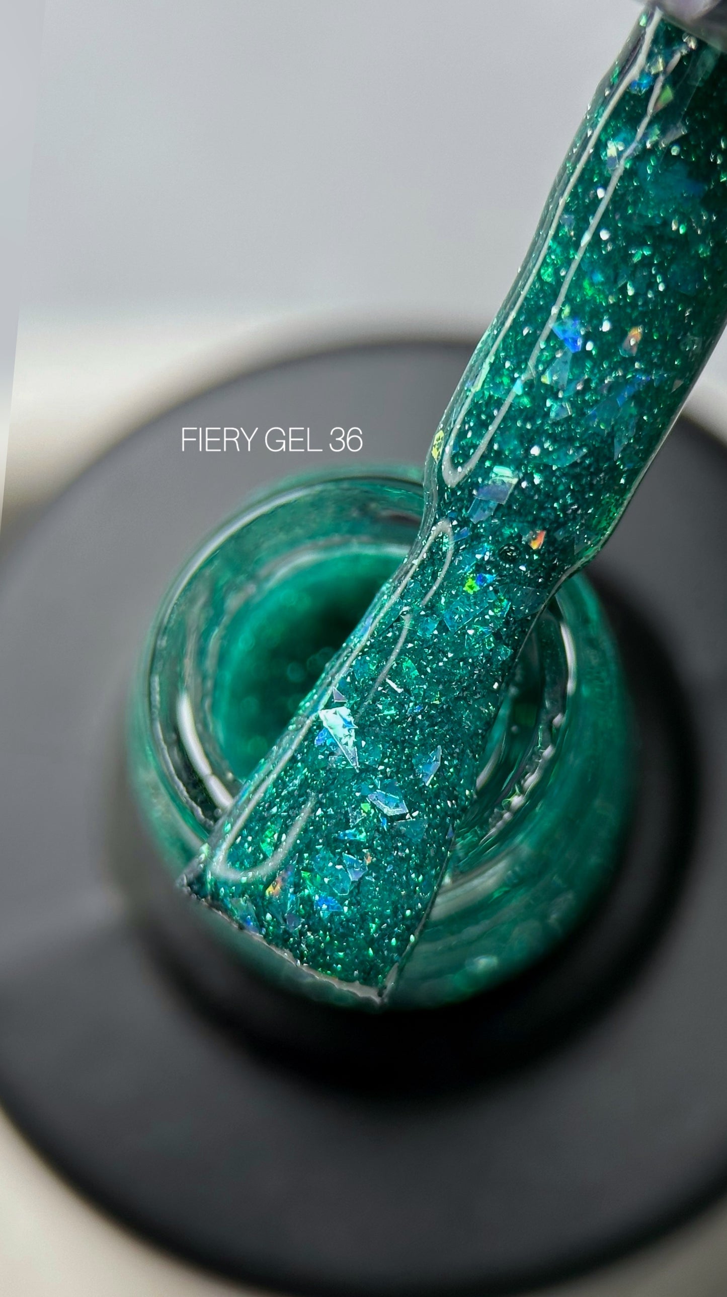 Gel Polish SAGA Professional FIERY Gel 36, 9ml