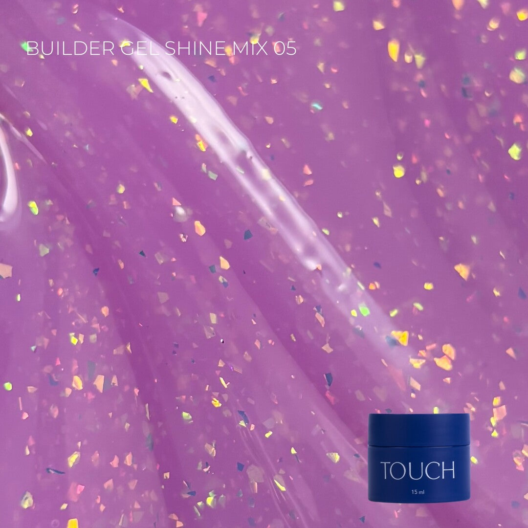 TOUCH Builder gel Shine Mix 05, 15ml