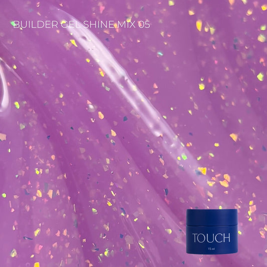 TOUCH Builder gel Shine Mix 05, 15ml