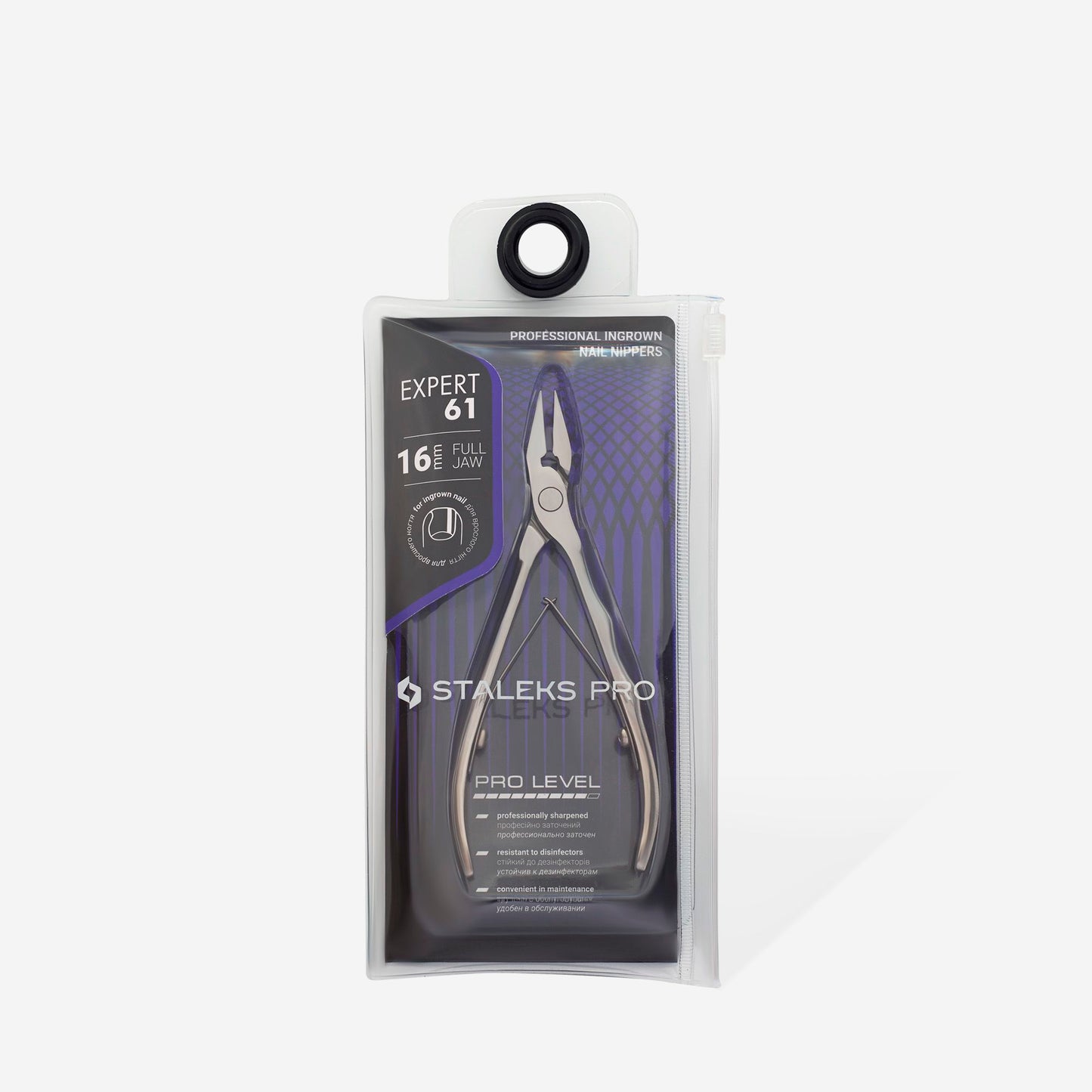 Professionelle Nagelzange Für Eingewachsene Nägel STALEKS EXPERT 61 16mm