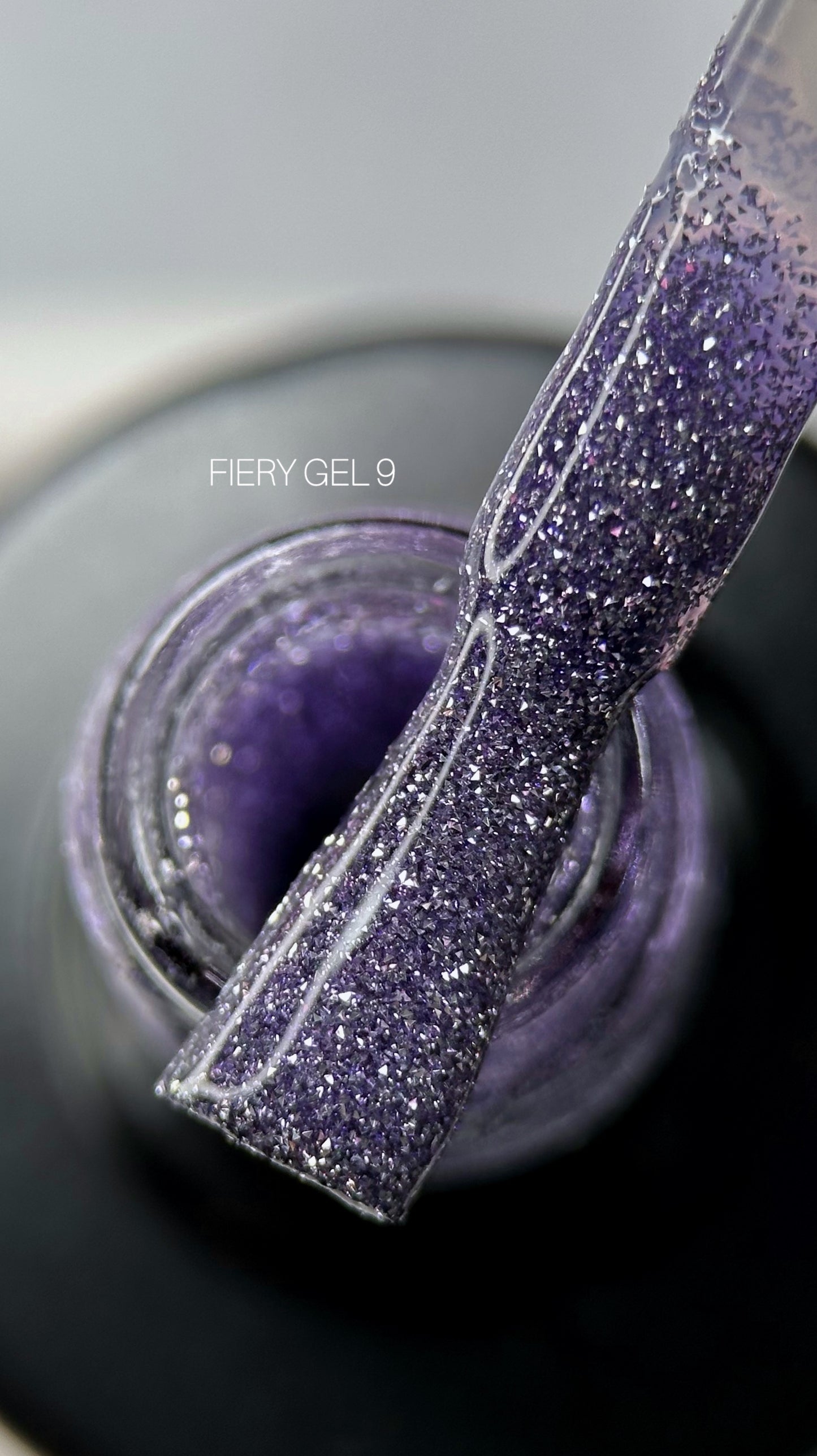 Gel Polish SAGA Professional FIERY Gel 09, 9ml