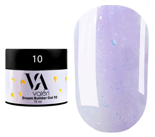 Builder gel VALERI DREAM 10, 15ml
