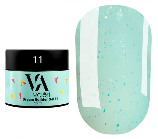 Builder gel VALERI DREAM 11, 15ml