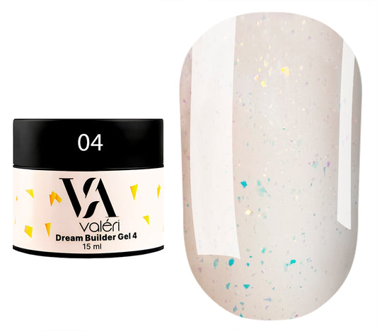Builder gel VALERI DREAM 04, 15ml