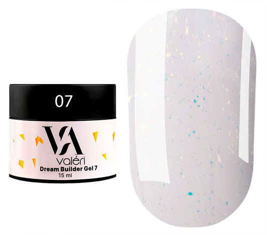 Builder gel VALERI DREAM 07, 15ml