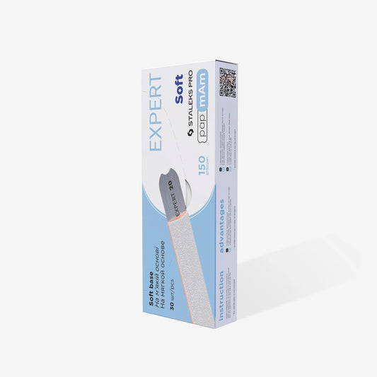 Weiße Einweg-PapmAm-Feilen Soft EXPERT 20 (25 Stück), 150gritt