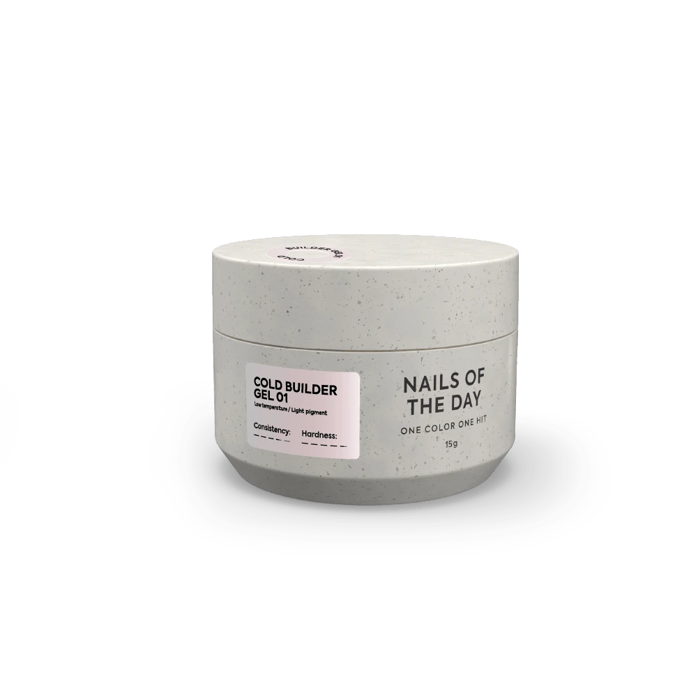 NAILSOFTHEDAY Cold Builder gel 01, 15ml
