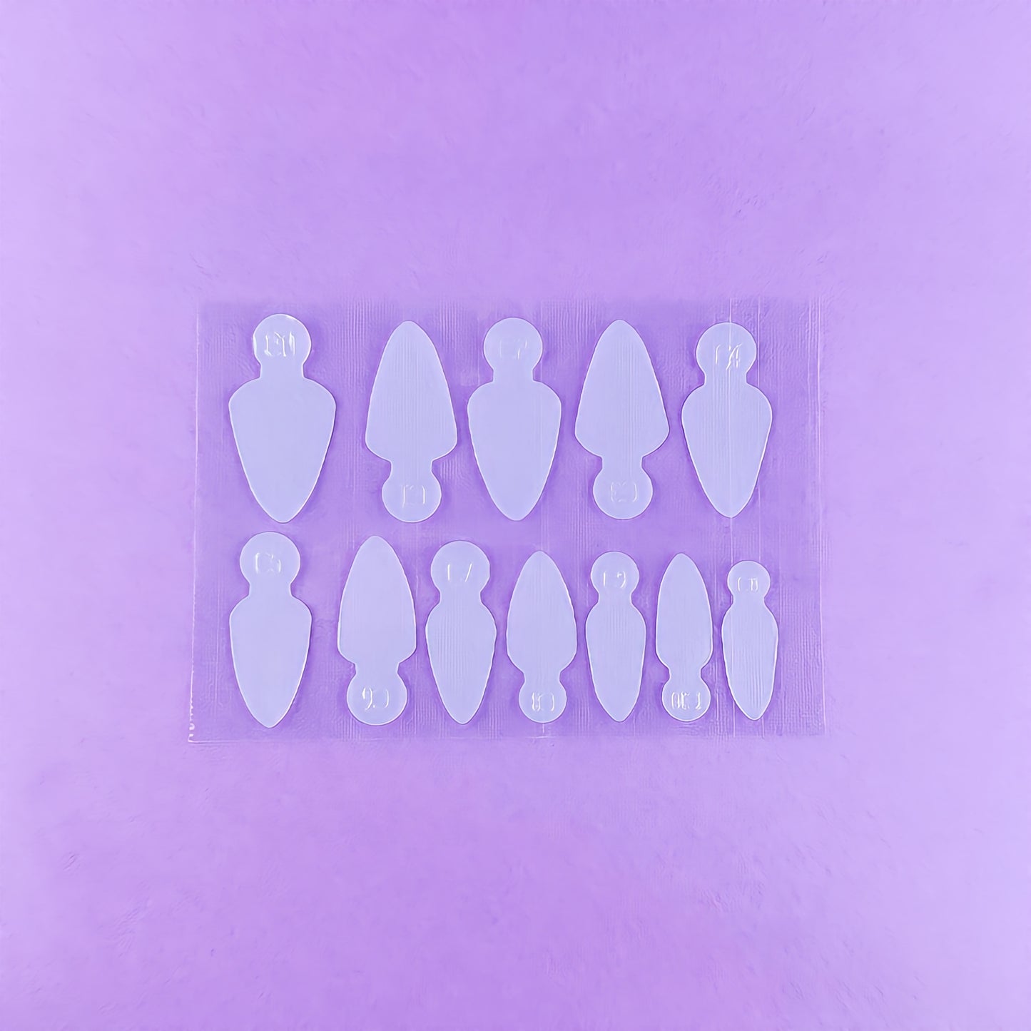 PROFESSIONAL NAIL MOLDS "DNKa",
#0002 36pcs