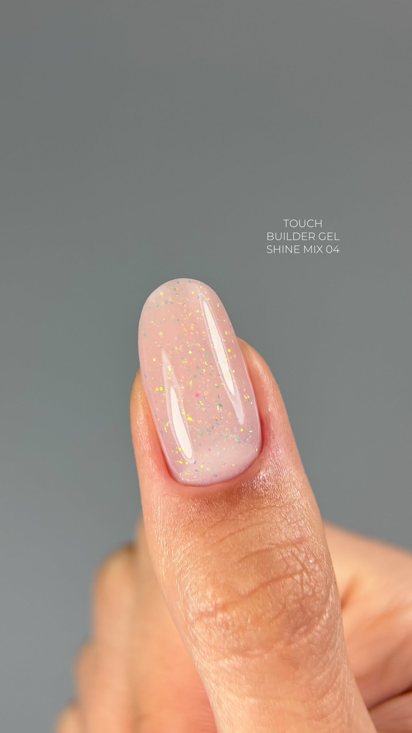 TOUCH Builder gel Shine Mix 04, 15ml