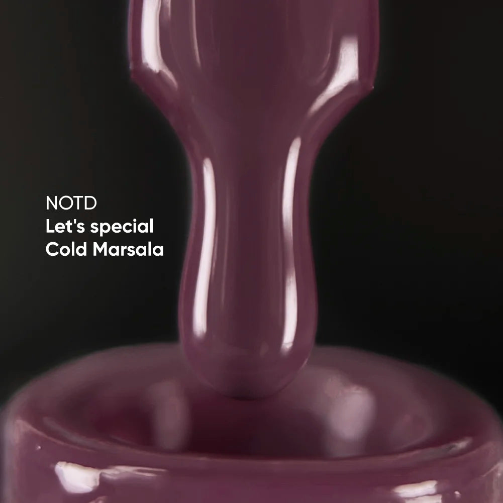 NAILSOFTHEDAY Let`s special Cold marsala, 10ml