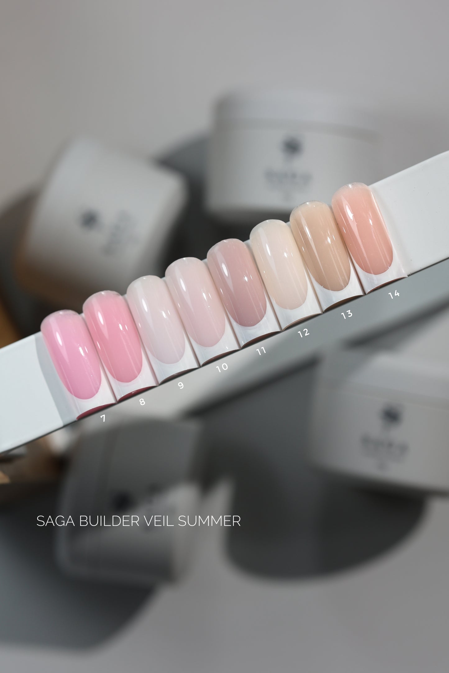 SAGA builder gel Veil Summer 13, 15g