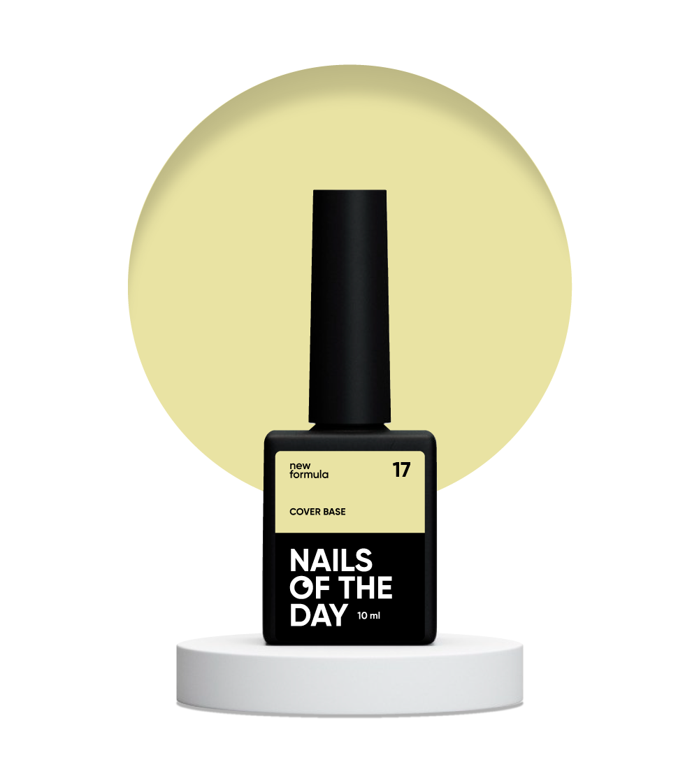 NAILSOFTHEDAY Cover base NEW 17, 10 ml