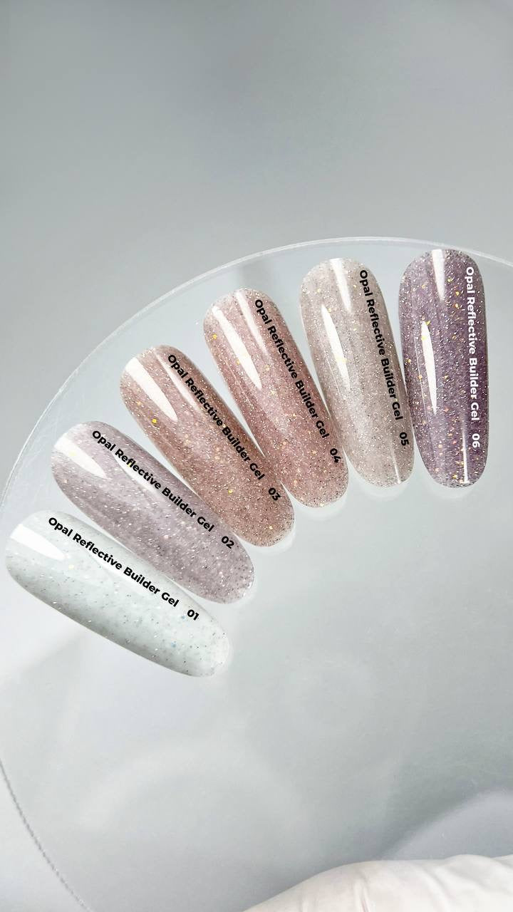 NAILSOFTHEDAY Opal Reflective builder  gel 03, 15 g
