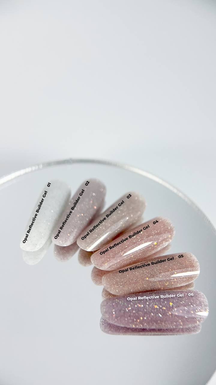 NAILSOFTHEDAY Opal Reflective builder  gel 03, 15 g