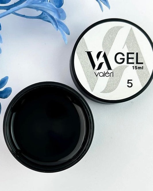Builder gel VALERI 05 CLEAR, 15ml