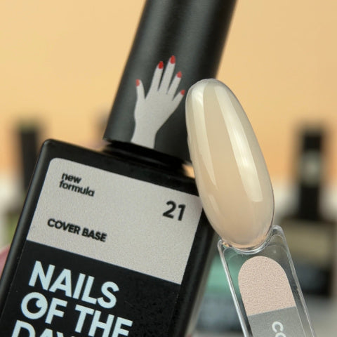 NAILSOFTHEDAY Cover base NEW 21, 10 ml