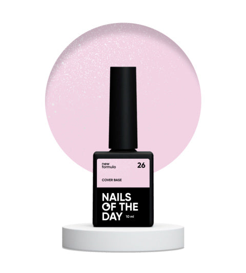 NAILSOFTHEDAY Cover base NEW 26, 10 ml