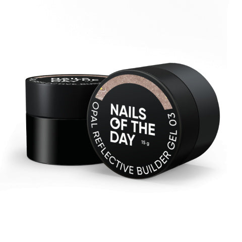 NAILSOFTHEDAY Opal Reflective builder  gel 03, 15 g
