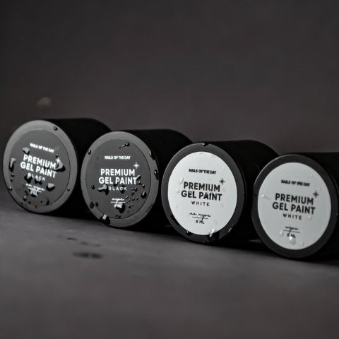 NAILSOFTHEDAY Premium gel paint  Black wipe, 5 ml