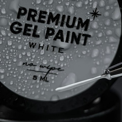 NAILSOFTHEDAY Premium gel paint  White wipe, 5 ml
