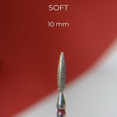 NAILSOFTHEDAY Flame red 2,3x10 mm