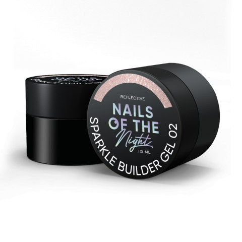 NAILSOFTHENIGHT Sparkle builder gel  02, 15 ml