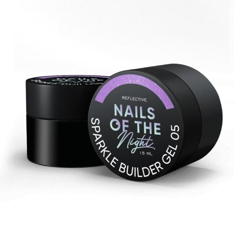 NAILSOFTHENIGHT Sparkle builder gel  05, 15 ml
